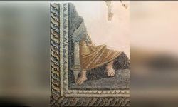 Gaziantep'te Zeugma mozaiğinin gizli detayı ortaya çıktı