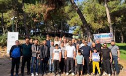 Gaziantep’te adliye personeli aileleriyle kamp yaptı