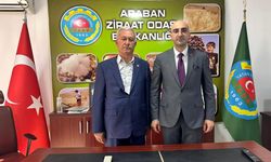 Gaziantep’te Kaymakam Ceylan, Ziraat Odasını ziyaret etti