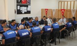 Başkanı Doğan, zabıta ekipleriyle buluştu
