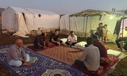 Gaziantep’te Kaymakam Erciyas tarım işçilerini ziyaret etti