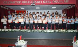 Gaziantep’te 80 öğrenci uluslararası dil sertifikası aldı