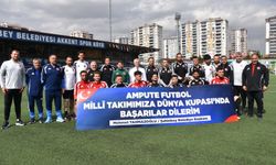 Ampute Milli Takımı’na Şahinbey’den tam destek