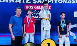 Gaziantep'te Çermikli karatecilerden çifte zafer