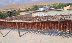 Gaziantep’te cevizli sucuk ve bastık mesaisi başladı