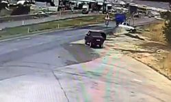 Gaziantep’te kaygan yol kazaya neden oldu