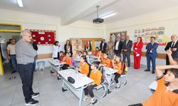 Gaziantep’te köy okulu öğrencileri bilimle buluştu