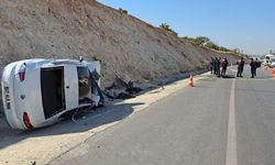 Gaziantep’te motosiklet sürücüsü kazada can verdi
