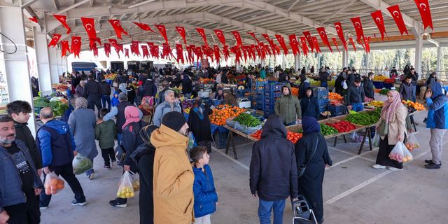 Hacıbaba Pazar Yeri Hizmete Açıldı