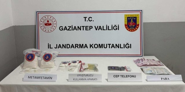 Gaziantep’te kilolarca metamfetamin yakalandı