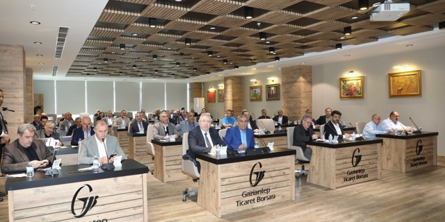 Gaziantep’te tarım gündemi masaya yatırıldı