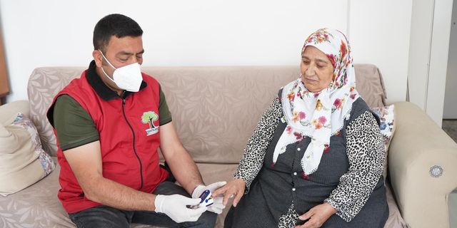 Gaziantep'te anlamlı bayram desteği