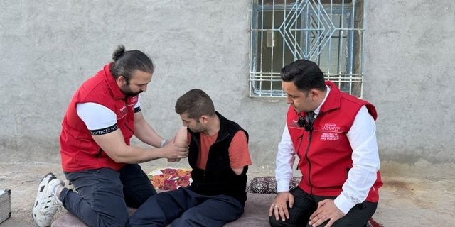 Gaziantep'ten Viranşehir'e uzanan destek