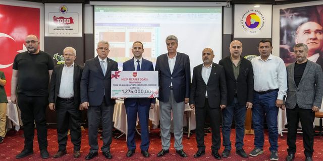 NTO’dan 1,27 milyon TL’lik anlamlı destek