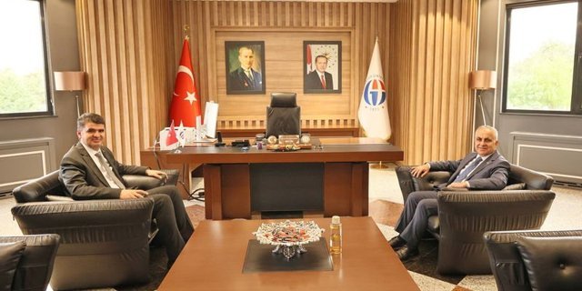 Vali Kalaylı’dan GAÜN Rektörü Doğan’a ziyaret