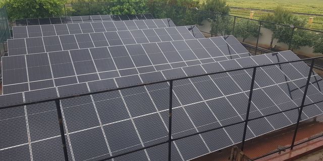 İslahiye’de meslek lisesinden örnek güneş enerjisi projesi