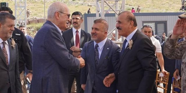 Kurtulmuş ile Kadooğlu Cudi’de bölgenin geleceğini konuştu