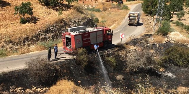 Nizip'te tarla yangını can aldı