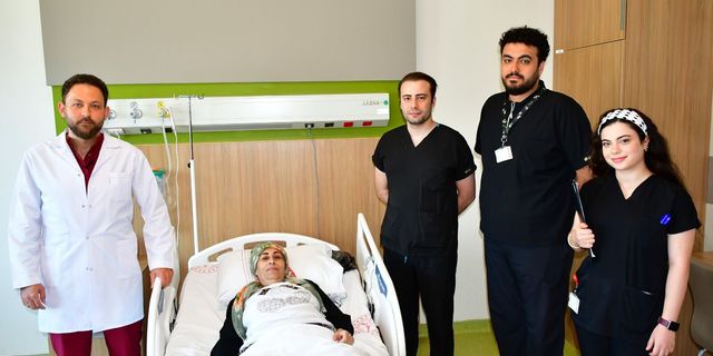 Gaziantep’te 20 kiloluk tümör başarıyla çıkarıldı