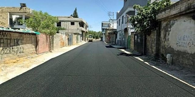 Araban'da asfalt çalışması gerçekleştirildi
