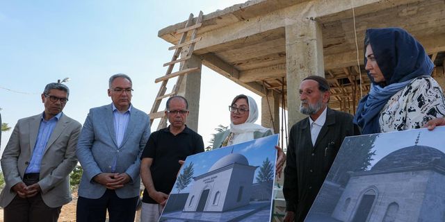 Gaziantep’te Dülük Baba’nın makamı yeniden inşa ediliyor