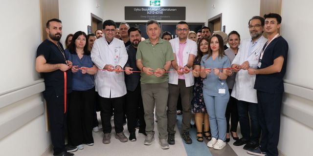 Gaziantep'te uyku bozuklukları laboratuvarı hizmete açıldı