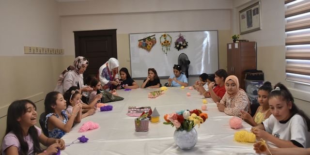 Gaziantep'te yaz tatili üretimle renklendi