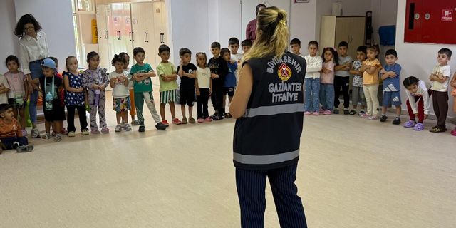 Gaziantep’te afet anında yapılması gerekenler anlatıldı