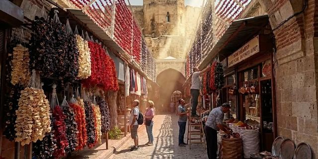 Gaziantep'te kurutmalık mesaisi