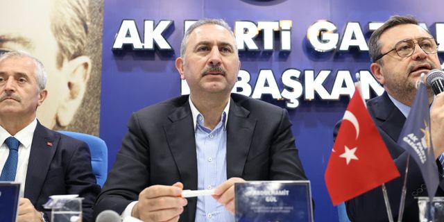 Abdulhamit Gül, AK Parti Gaziantep teşkilatıyla buluştu
