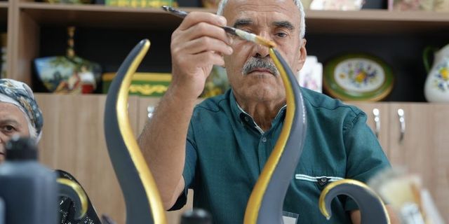 Gaziantep’te alzaymır hastalarının el emeği umut oluyor