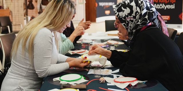 Gaziantep’te kültürel miras sanatla buluştu