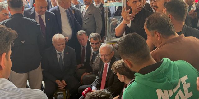 Kemal Kılıçdaroğlu, Gaziantep'te esnafı ziyaret etti