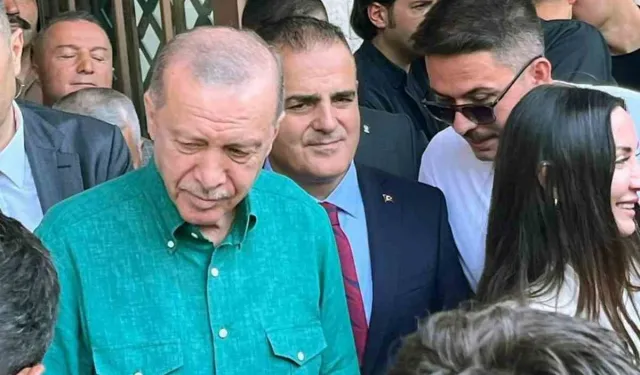 Cumhurbaşkanı Erdoğan Cuma Namazını Okluk Millet Camiinde Kıldı