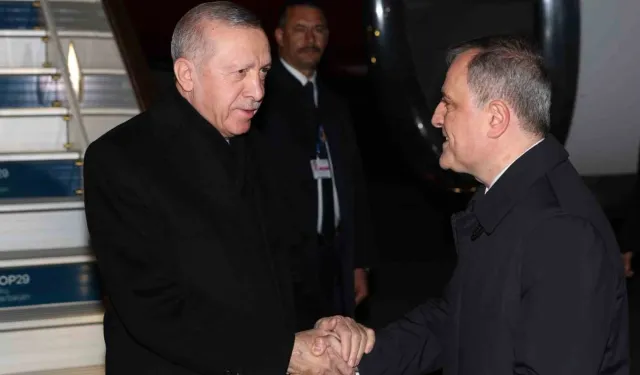 Cumhurbaşkanı Erdoğan Azerbaycan’da