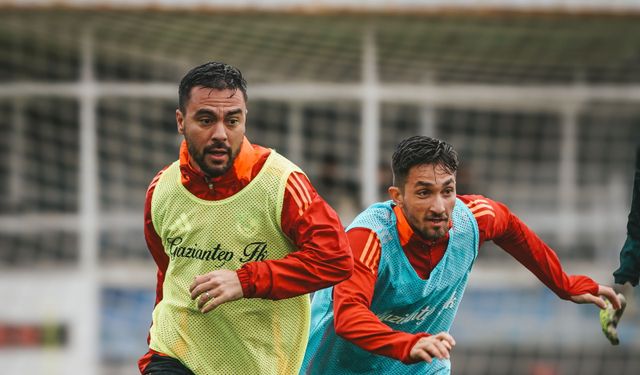 Gaziantep FK, Başakşehir maçının hazırlıklarına devam etti