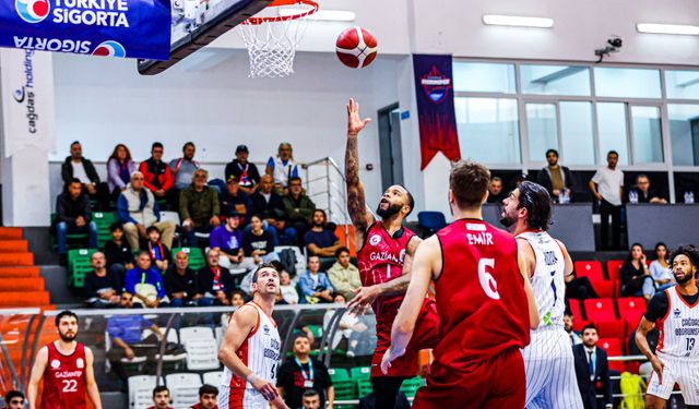 Gaziantep Basketbol deplasmanda kaybetti