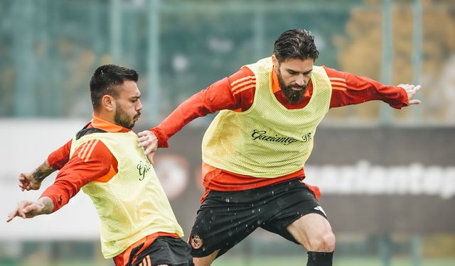 Gaziantep FK, Başakşehir maçının hazırlıklarını sürdürdü