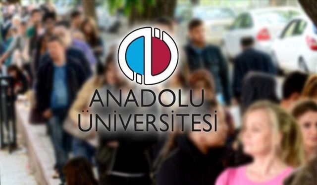 Anadolu Üniversitesi Açıköğretim Sistemi'ndeki tüm işlemler çevrim içi yapılacak