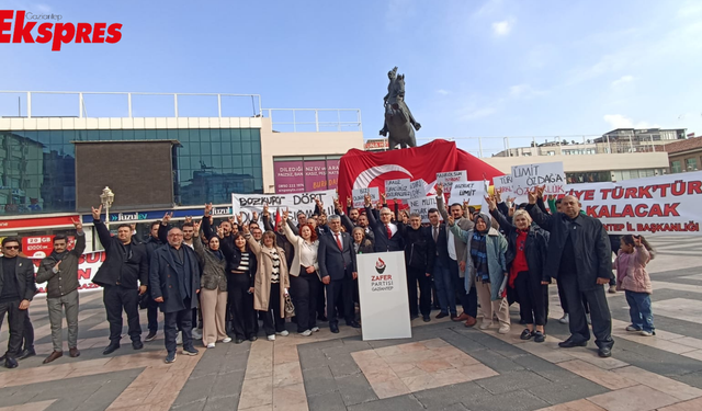 Gaziantep'te Ümit Özdağ'ın Tutuklanmasına Tepki Gösterildi