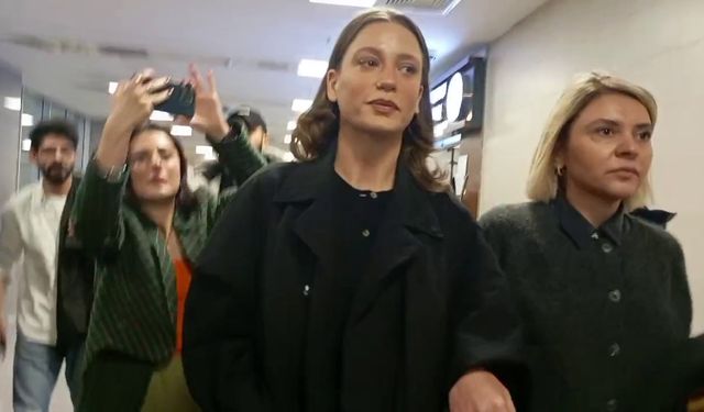 Serenay Sarıkaya tanık sıfatıyla adliyede