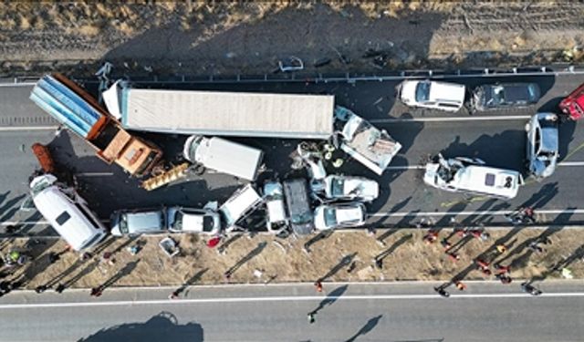 Trafik kazalarında bir yılda ne kadar kaza oldu