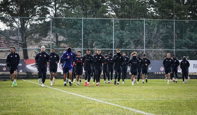 Gaziantep FK, Trabzonspor maçının hazırlıklarına devam etti