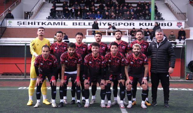 Şehitkamil Belediyespor galibiyet serisini 4 maça çıkardı