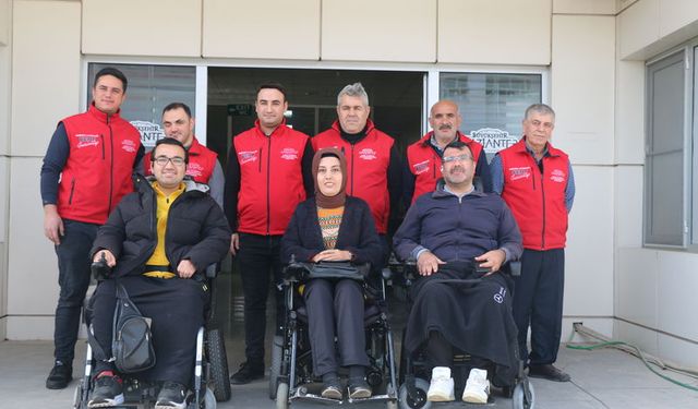 Gaziantep'te 2 bin Akülü ve Tekerlekli Sandalye Tamir Edildi