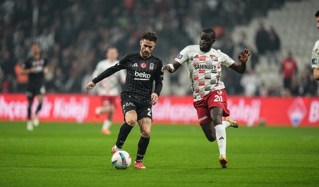 10 kişi Gaziantep FK, 10 maç sonra kazandı! Beşiktaş, 9 maç sonra kaybetti! Seriler bozuldu...