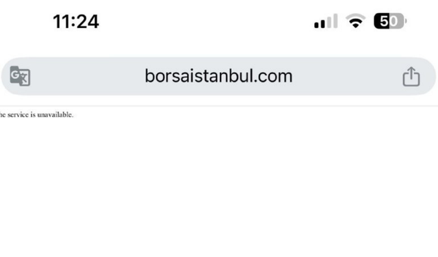 Borsa İstanbul'un web sitesi çöktü