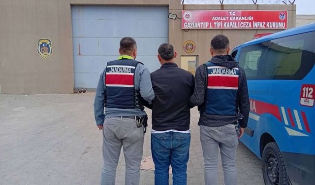 Gaziantep'te hapis cezası bulunan firari yakalandı