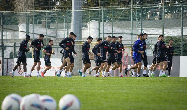 Gaziantep FK, Kayserispor maçı hazırlıklarını tamamladı