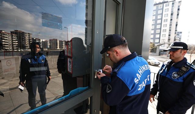 Şahinbey zabıta ekipleri usulsüzlüğe göz açtırmıyor